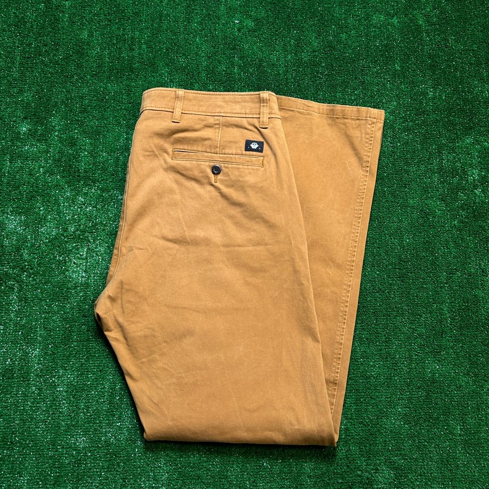 Dockers Ultimate Chino Smart 360 Flex Straight Fit Tobacco Brown 36 - Picture 12 of 12